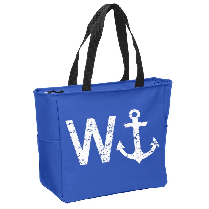Wanker W Anchor Zip Tote Bag