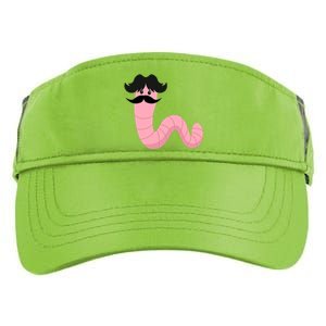 Worm With A Mustache James Tom Ariana Reality Adult Drive Performance Visor