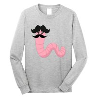 Worm With A Mustache James Tom Ariana Reality Long Sleeve Shirt