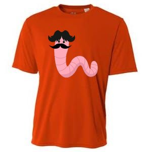 Worm With A Mustache James Tom Ariana Reality Cooling Performance Crew T-Shirt