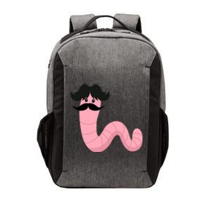 Worm With A Mustache James Tom Ariana Reality Vector Backpack