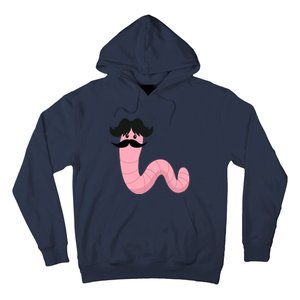 Worm With A Mustache James Tom Ariana Reality Hoodie