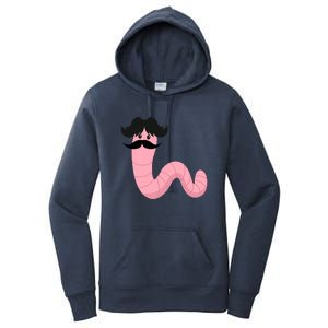 Worm With A Mustache James Tom Ariana Reality Women's Pullover Hoodie