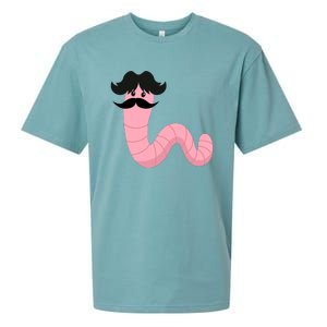 Worm With A Mustache James Tom Ariana Reality Sueded Cloud Jersey T-Shirt