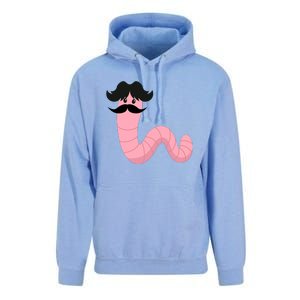 Worm With A Mustache James Tom Ariana Reality Unisex Surf Hoodie