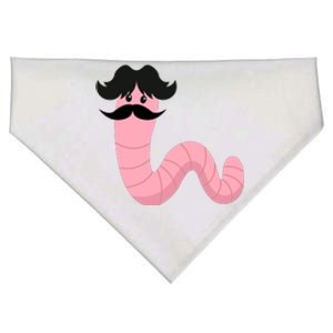 Worm With A Mustache James Tom Ariana Reality USA-Made Doggie Bandana