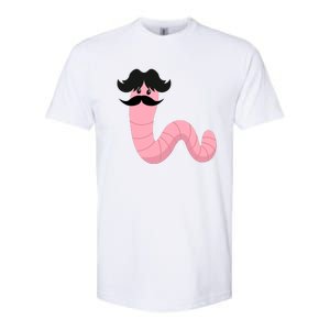 Worm With A Mustache James Tom Ariana Reality Softstyle CVC T-Shirt