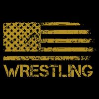 Wrestling Wrestler American Usa Flag Patriotic Backpack