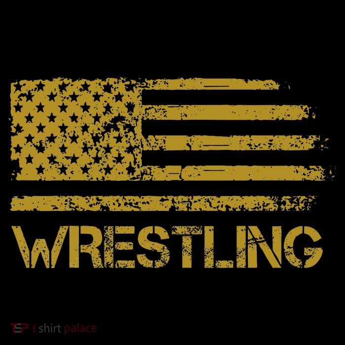 Wrestling Wrestler American Usa Flag Patriotic Baby Bodysuit