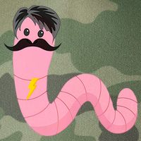Worm With A Mustache James Tom Ariana Reality Legacy Tie Dye Trucker Hat