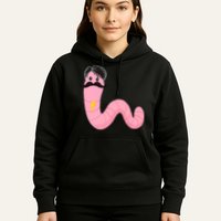 Worm With A Mustache James Tom Ariana Reality Hoodie