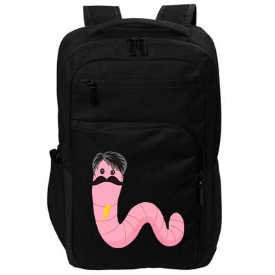 Worm With A Mustache James Tom Ariana Reality Impact Tech Backpack