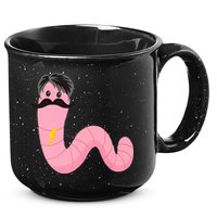 Worm With A Mustache James Tom Ariana Reality 15oz Campfire Ceramic Mug
