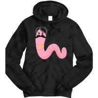 Worm With A Mustache James Tom Ariana Reality Tie Dye Hoodie