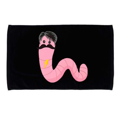 Worm With A Mustache James Tom Ariana Reality Microfiber Hand Towel
