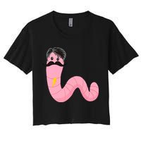 Worm With A Mustache James Tom Ariana Reality Crop Top