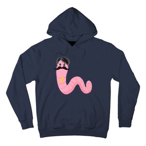 Worm With A Mustache James Tom Ariana Reality Hoodie