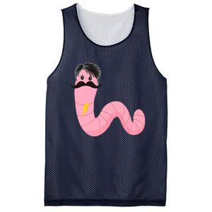 Worm With A Mustache James Tom Ariana Reality Mesh Reversible Basketball Jersey Tank