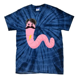 Worm With A Mustache James Tom Ariana Reality Tie-Dye T-Shirt