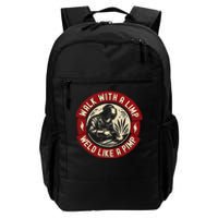 Walk With A Limp Weld Like A Pimp Funny Welding Welder Gift Daily Commute Backpack