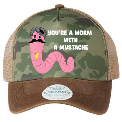 Worm With A Mustache James Tom Ariana Reality Legacy Tie Dye Trucker Hat