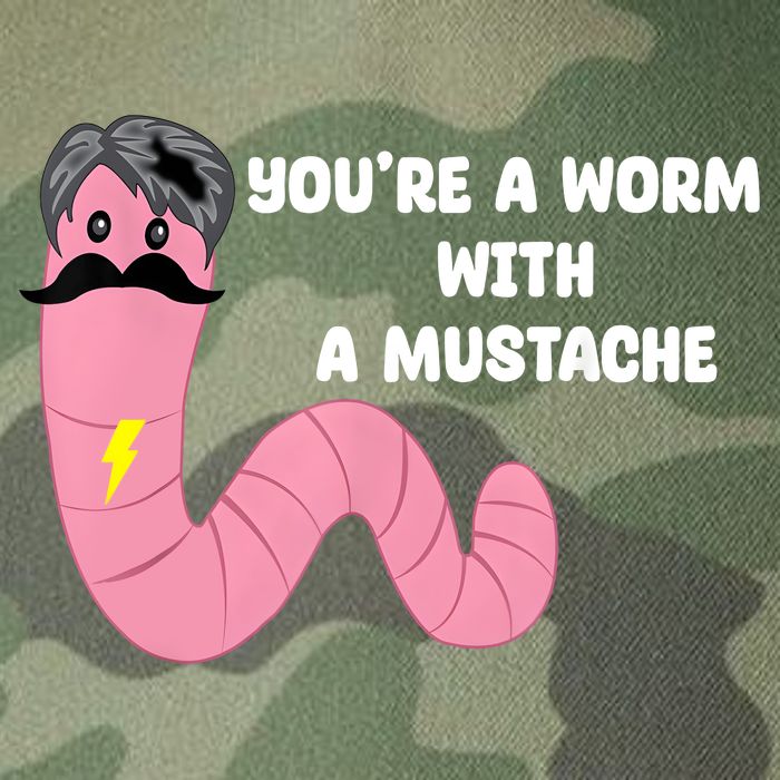 Worm With A Mustache James Tom Ariana Reality Legacy Tie Dye Trucker Hat