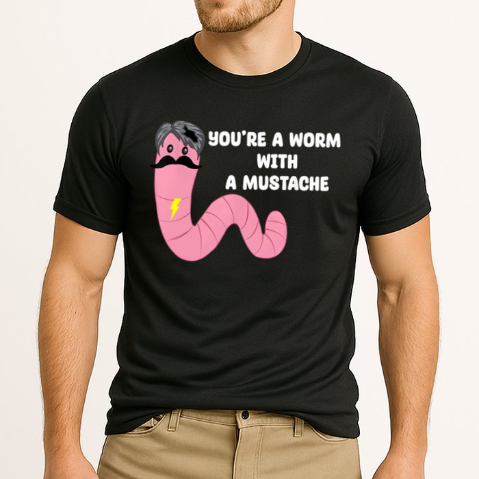 Worm With A Mustache James Tom Ariana Reality Performance Shirt