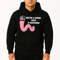 Worm With A Mustache James Tom Ariana Reality Hoodie