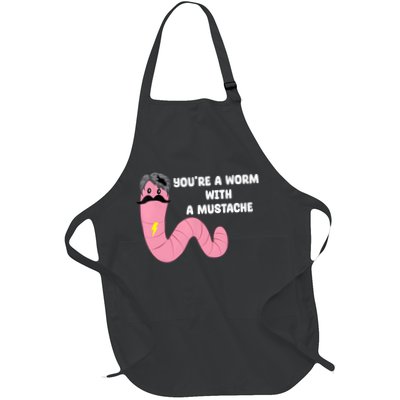 Worm With A Mustache James Tom Ariana Reality Apron