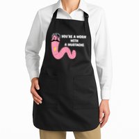 Worm With A Mustache James Tom Ariana Reality Apron