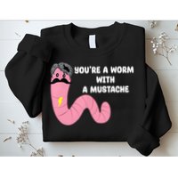 Worm With A Mustache James Tom Ariana Reality Sweatshirt