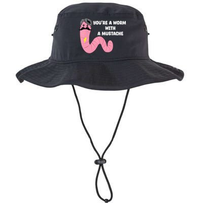 Worm With A Mustache James Tom Ariana Reality Bucket Hat