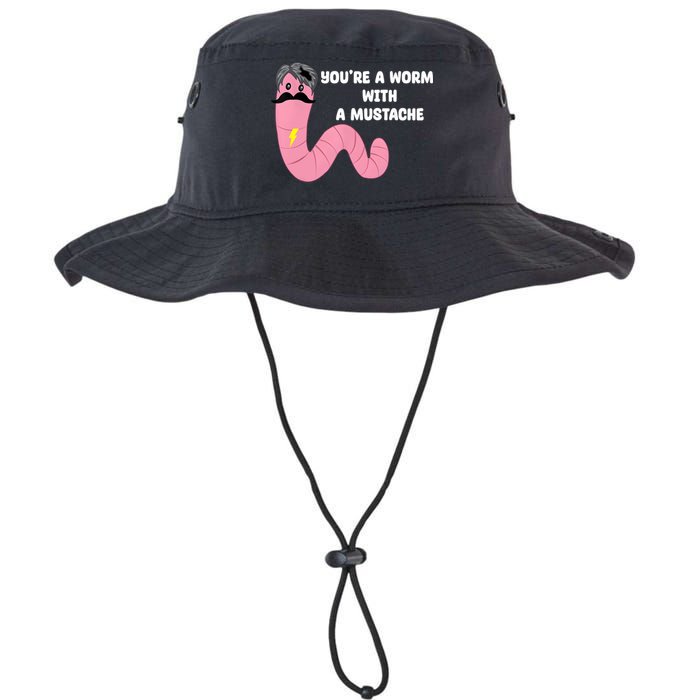 Worm With A Mustache James Tom Ariana Reality Bucket Hat