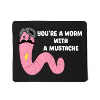 Worm With A Mustache James Tom Ariana Reality Mousepad