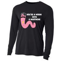 Worm With A Mustache James Tom Ariana Reality Cooling Performance Long Sleeve Crew