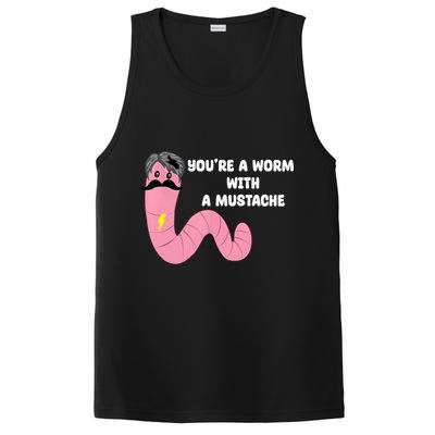 Worm With A Mustache James Tom Ariana Reality PosiCharge Competitor Tank