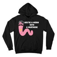 Worm With A Mustache James Tom Ariana Reality Tall Hoodie