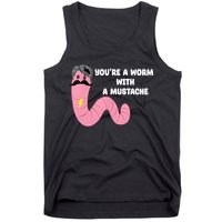 Worm With A Mustache James Tom Ariana Reality Tank Top