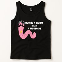 Worm With A Mustache James Tom Ariana Reality Tank Top