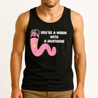 Worm With A Mustache James Tom Ariana Reality Tank Top