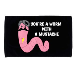 Worm With A Mustache James Tom Ariana Reality Microfiber Hand Towel