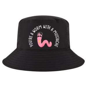 Worm With A Mustache James Tom Ariana Reality Funny Matching Cool Comfort Performance Bucket Hat