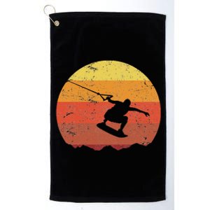 Wakeboard Platinum Collection Golf Towel