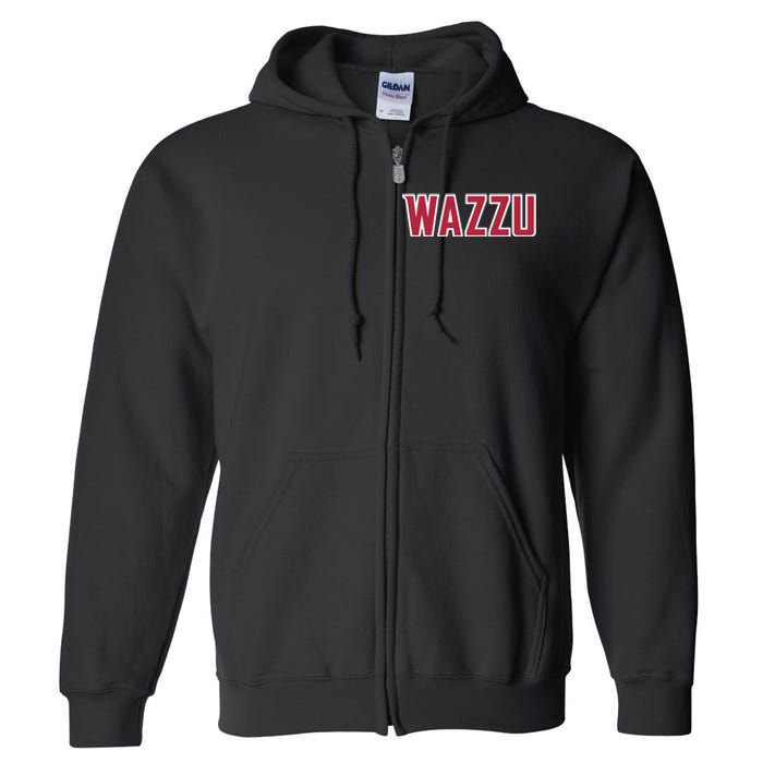 Wazzu Full Zip Hoodie