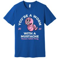 Worm With A Mustache James Tom Ariana Reality Premium T-Shirt