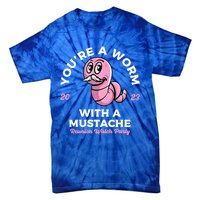 Worm With A Mustache James Tom Ariana Reality Tie-Dye T-Shirt