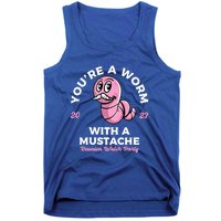 Worm With A Mustache James Tom Ariana Reality Tank Top