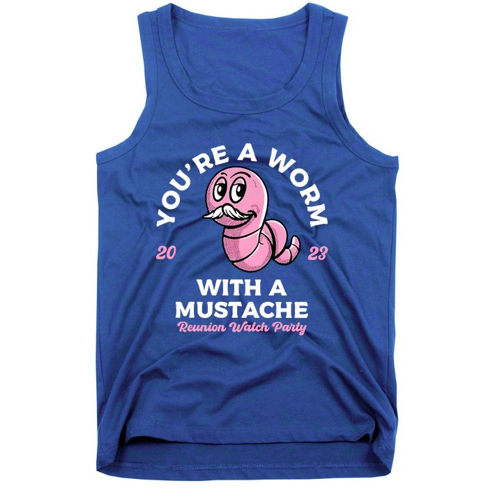 Worm With A Mustache James Tom Ariana Reality Tank Top