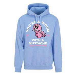 Worm With A Mustache James Tom Ariana Reality Unisex Surf Hoodie