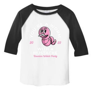 Worm With A Mustache James Tom Ariana Reality Toddler Fine Jersey T-Shirt